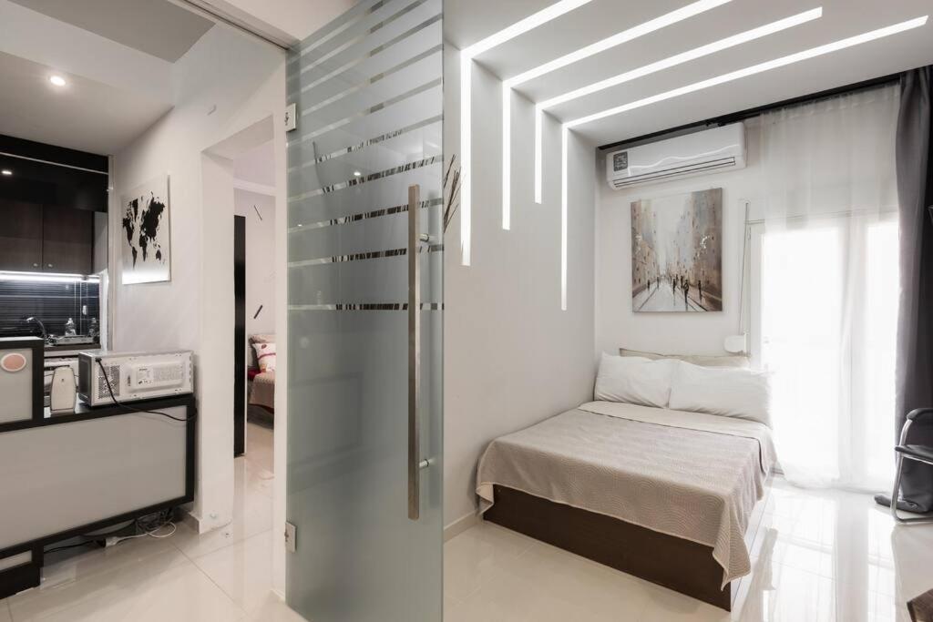 Modern Office Apartment.Wifi,2A/C,Luxury Fur/Tures Thessaloniki Exterior photo