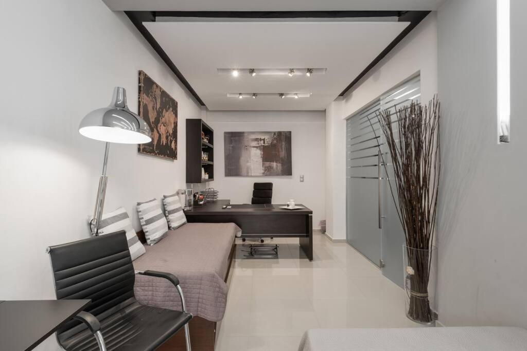 Modern Office Apartment.Wifi,2A/C,Luxury Fur/Tures Thessaloniki Exterior photo